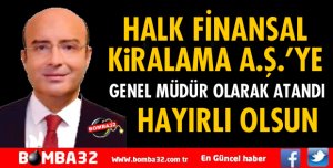 COŞKUN ÇABUK GENEL MÜDÜR OLDU