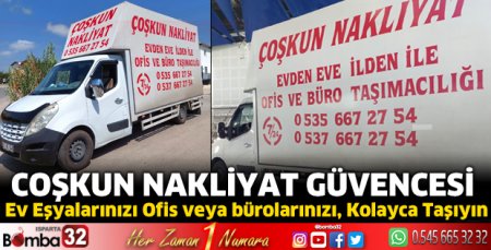 Coşkun Nakliyat güvencesi 