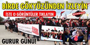 COŞKUYU BİR DE GÖKYÜZÜNDEN İZLEYİN