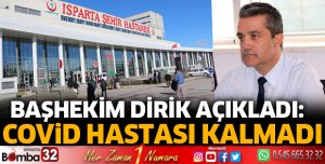 Covid hastası kalmadı