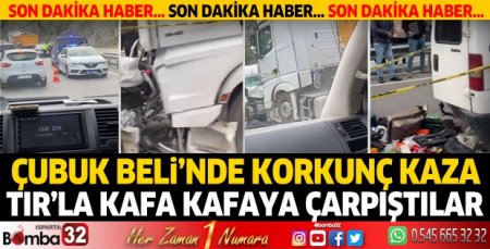 Çubuk Beli'nde korkunç kaza