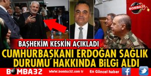 CUMHURBAŞKANI ERDOĞAN, ESAT KABAKLI'NIN SAĞLIK DURUMU HAKKINDA BİLGİ ALDI