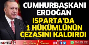 Cumhurbaşkanı Erdoğan hükümlünün cezasını kaldırdı