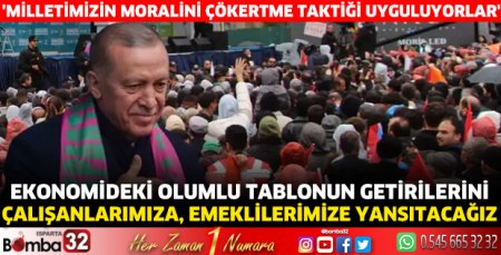 Cumhurbaşkanı Erdoğan'dan Isparta'da önemli açıklamalar
