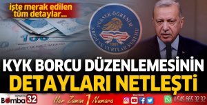 Cumhurbaşkanı Erdoğan'ın müjdesini verdiği KYK borcu düzenlemesinin detayları netleşti! 