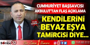 Cumhuriyet Başsavcısı Akbulut'tan önemli açıklama