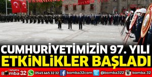 CUMHURİYET BAYRAMI KUTLAMALARI BAŞLADI