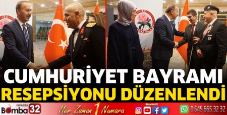 Cumhuriyet Bayramı resepsiyonu düzenlendi
