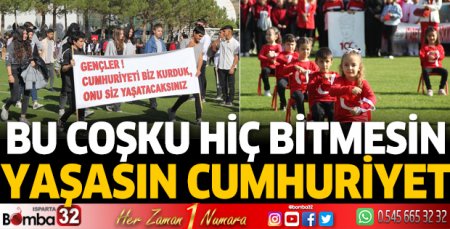 Cumhuriyet coşkusu hiç bitmesin