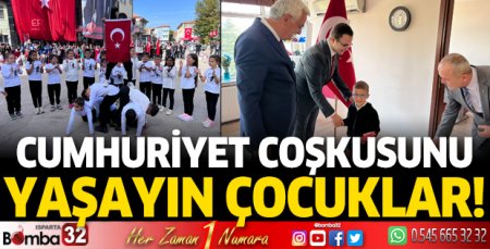 Cumhuriyet coşkusunu yaşayın çocuklar!