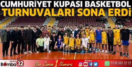 Cumhuriyet Kupası Basketbol Turnuvaları sona erdi