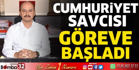 Cumhuriyet savcısı göreve başladı