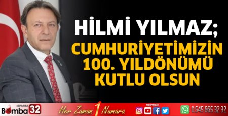 Cumhuriyetimizin 100. yıldönümü kutlu olsun