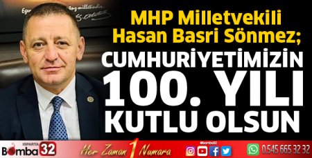 Cumhuriyetimizin 100. yılı kutlu olsun