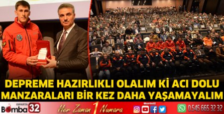 Cumhuriyetimizin 100. Yılında Türkiye Depremleri konferansı