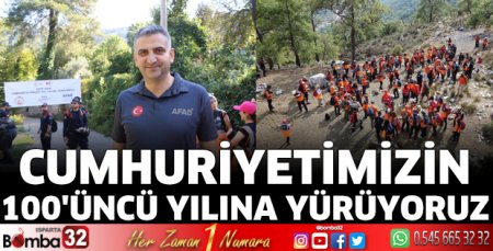 Cumhuriyetimizin 100'üncü yılına yürüyoruz