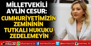 CUMHURİYETİMİZİN ZEMİNİNİN TUTKALI HUKUKU ZEDELEMEYİN