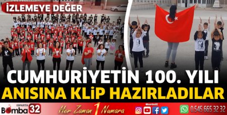 Cumhuriyetin 100. yılı anısına klip hazırladılar