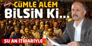 CÜMLE ALEM BİLSİN Kİ