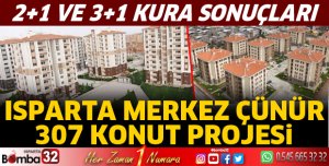 Çünür 307 Konut Kura Sonuçları