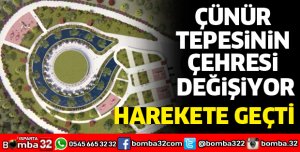 ÇÜNÜR TEPESİ GÜZEL BİR GÖRÜNÜME KAVUŞUYOR