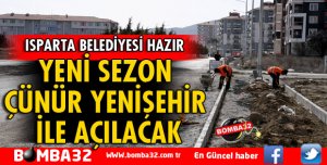 ÇÜNÜR YENİŞEHİR ASFALTA KAVUŞUYOR