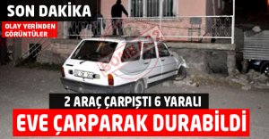 ÇÜNÜR YOLUNDA FECİ KAZA: 6 YARALI