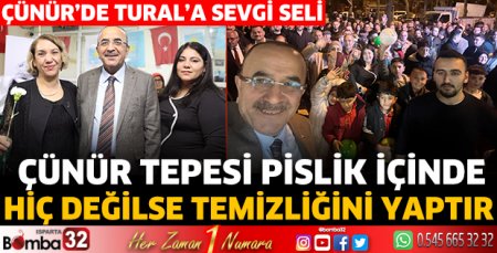 Çünür’de Tural’a sevgi seli  