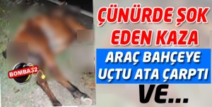ÇÜNÜRDE AKIL ALMAZ KAZA