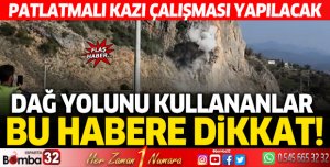 Dağ yolunu kullananlar bu haberi okumadan geçmeyin!