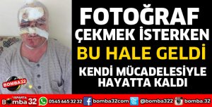 DAĞDA FOTOĞRAF ÇEKERKEN DÜŞTÜ