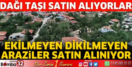 Dağı taşı satın alıyorlar