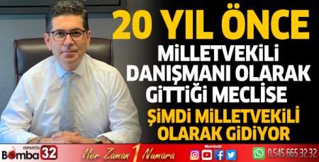 Danışmanlıktan milletvekilliğine 