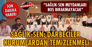 DARBECİLER KURUMLARDAN TEMİZLENMELİ