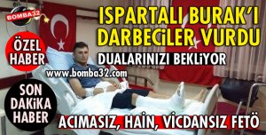 DARBECİLERİN AÇTIĞI ATEŞ BACAĞINA İSABET ETTİ