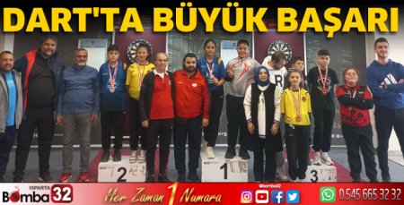 Dart'ta büyük başarı