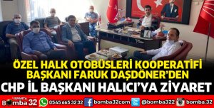 DAŞDÖNER'DEN HALICI'YA ZİYARET