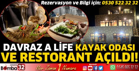 Davraz A Life Kayak Odası ve Restorant açıldı!