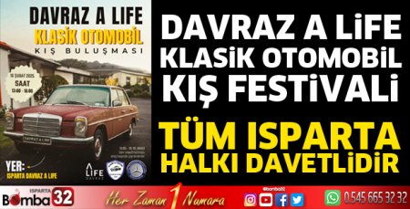 Davraz A Life Klasik Otomobil Kış Festivali