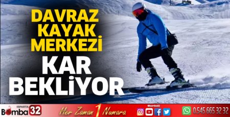Davraz kar bekliyor