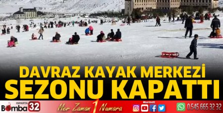 Davraz Kayak Merkezi sezonu kapattı