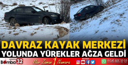 Davraz Kayak Merkezinde kaza