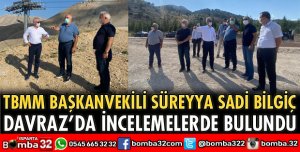 DAVRAZ’DA İNCELEMELERDE BULUNDU