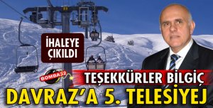 DAVRAZ'A 5'İNCİ TELESİYEJ