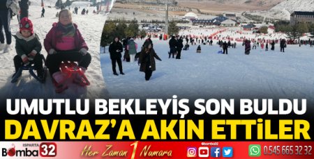 Davraz'a akın ettiler