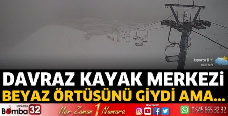 Davraz'da kar umudu 