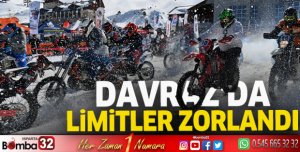 Davraz'da limitler zorlandı