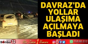 Davraz'da yollar açılıyor