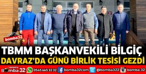 DAVRAZ'DAKİ GÜNÜ BİRLİK TESİSİ İNCELEDİ