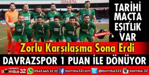 DAVRAZSPOR BUCAK DEPLASMANINDA